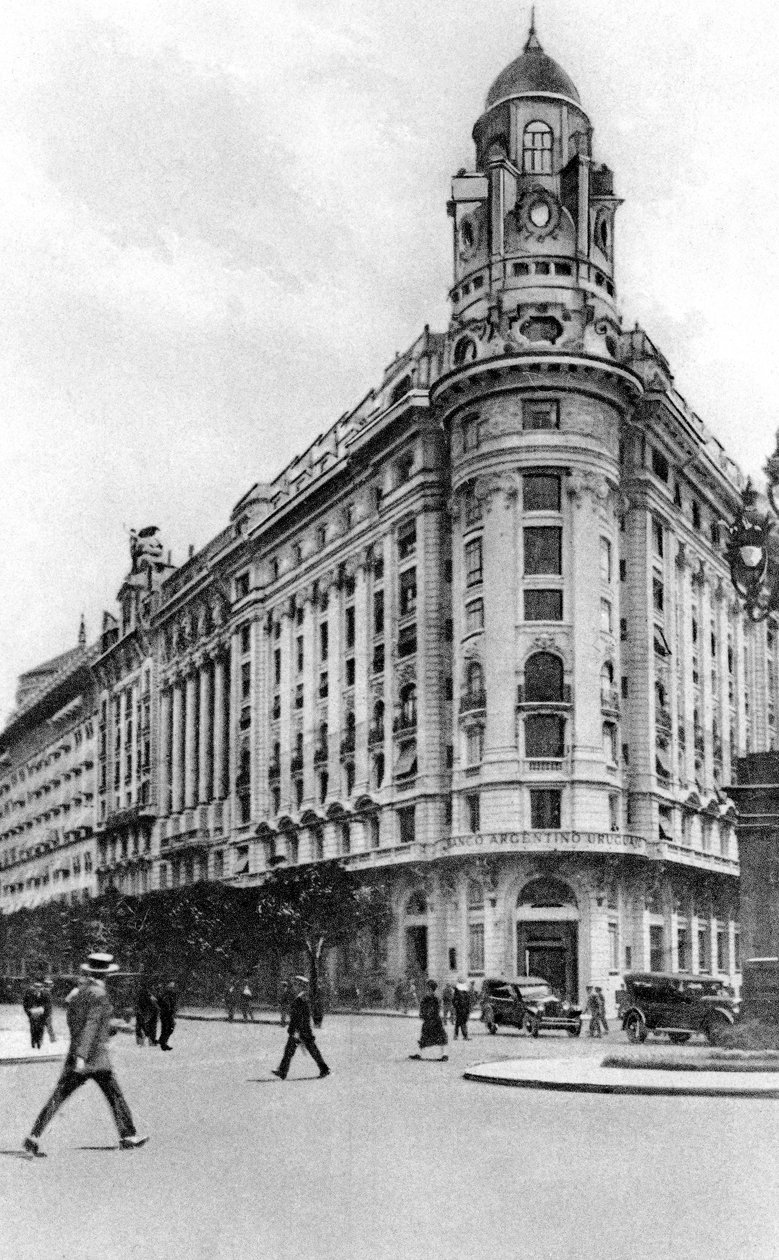 North Diagonal, Avenida Roque Saenz Pena, Buenos Aires, Argentina, c1920-tallet av Unbekannt
