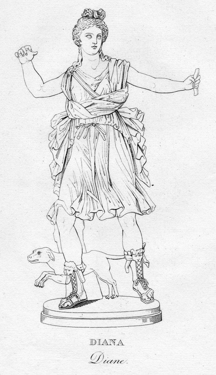 Diana Diane, c1850 av Unbekannt