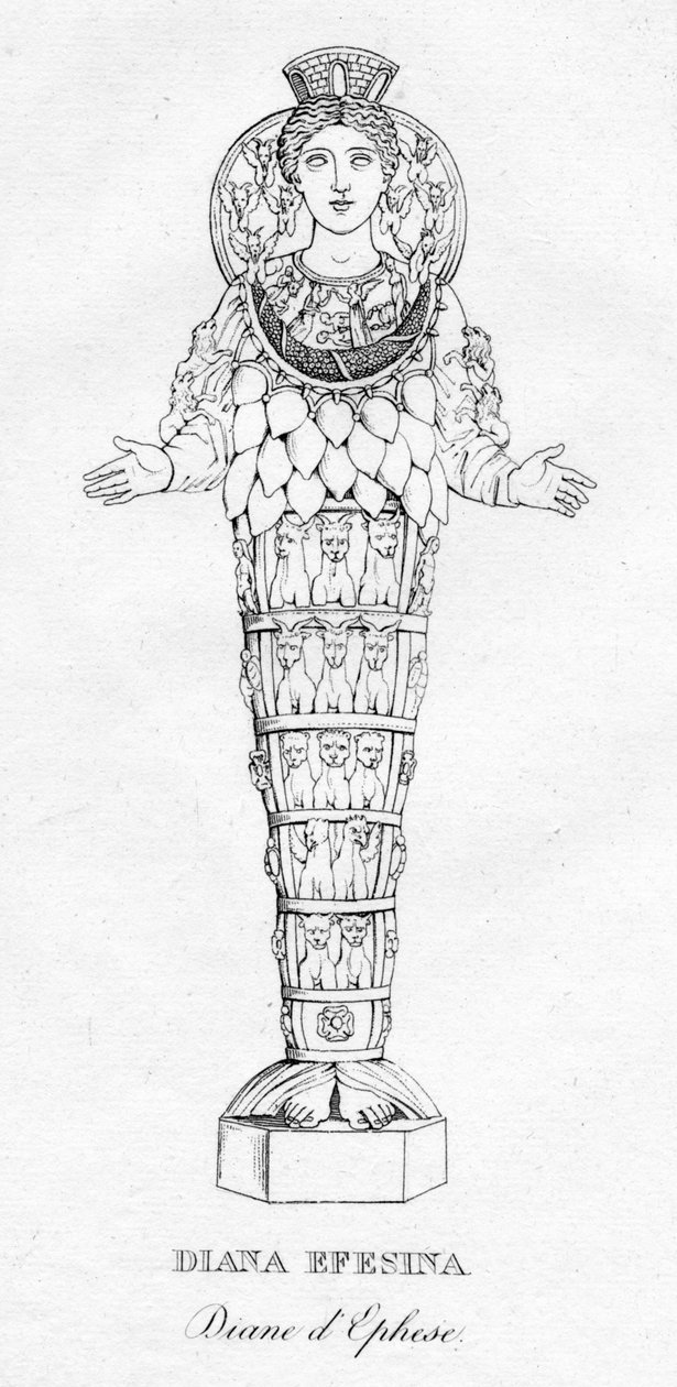 Diana Efesina Diane dEphese, c1850 av Unbekannt