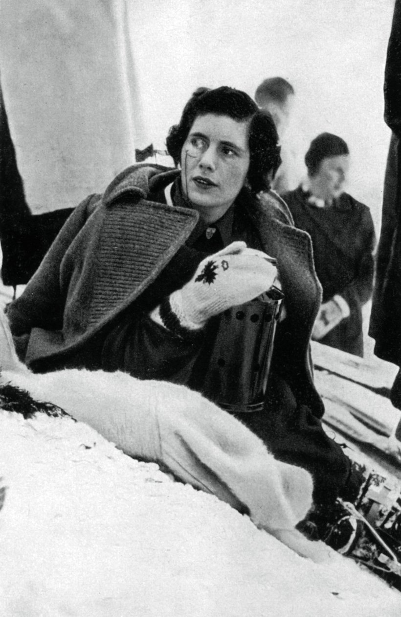 Diana Gordon Lennox , kanadisk skiløper, olympiske vinterleker, Garmisch-Partenkirchen, Tyskland, 1936 av Unbekannt