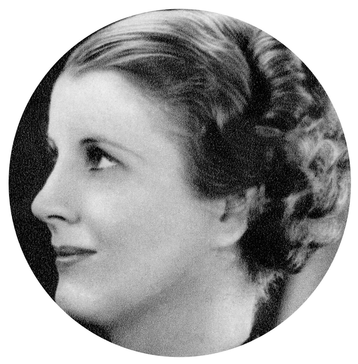 Diana Wynyard , britisk scene- og filmskuespillerinne, 1934-1935 av Unbekannt