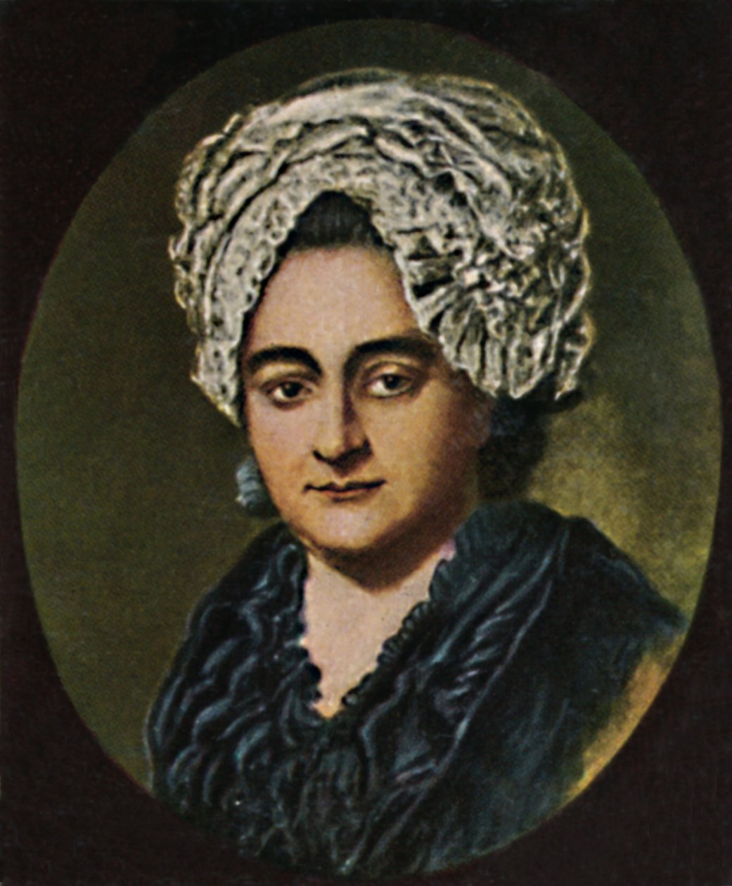 Moren til Goethe 1731-1808. - Maleri av Gérard, 1934. av Unbekannt