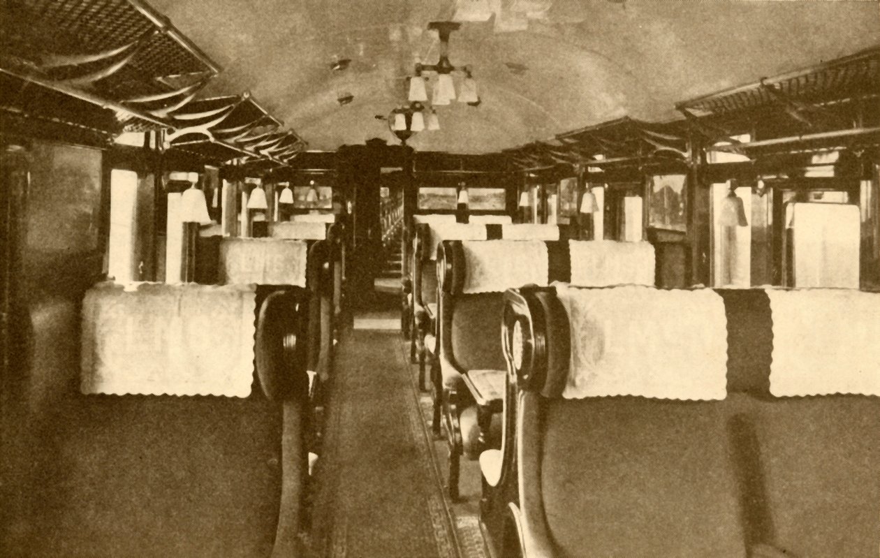 Dining-Car, London Midland og Scottish Railway, 1930. av Unbekannt