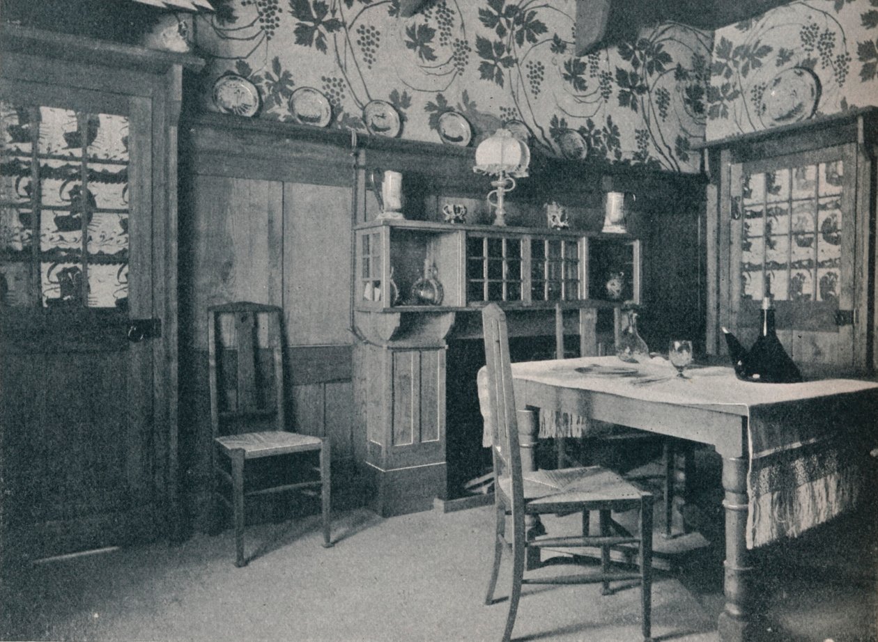 Spisestue, c1902 av Unbekannt