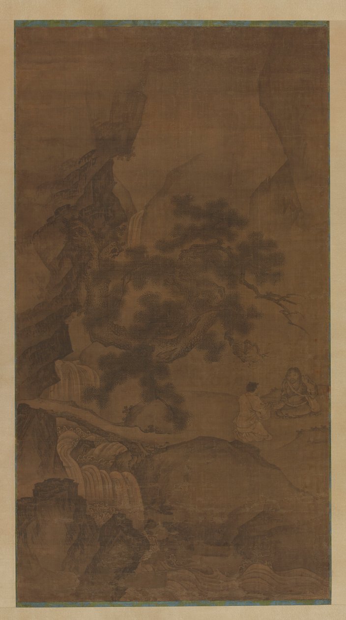 Diskuterer Dao i Shade of Pines, 1300-tallet. av Unbekannt
