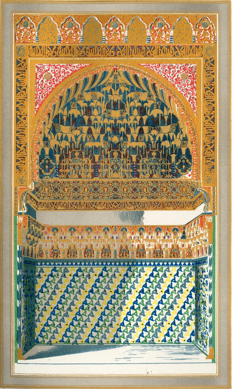 Divan, Court of the Fish Pond, 1907. av Unbekannt