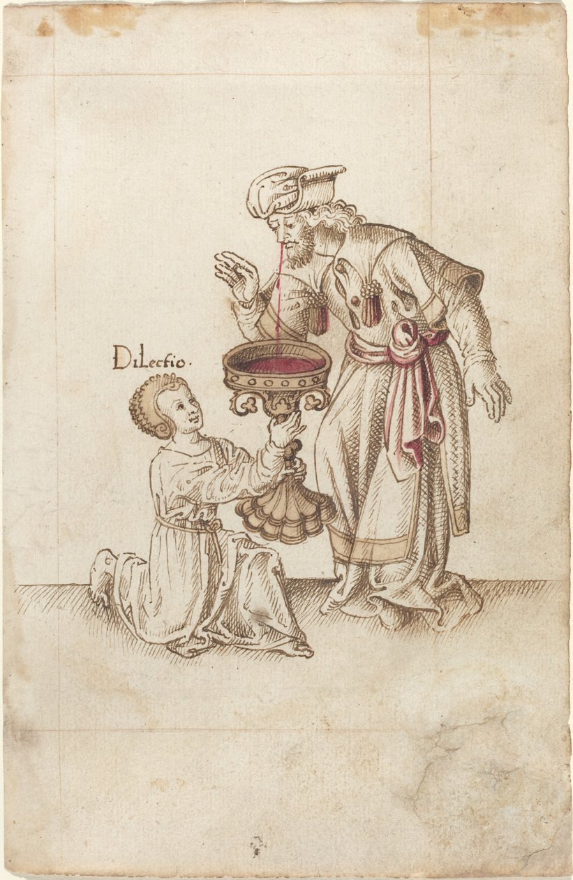 Ikke lag vann på klipp fra negler eller hår [fol. 30 recto], ca. 15121515. av Unbekannt