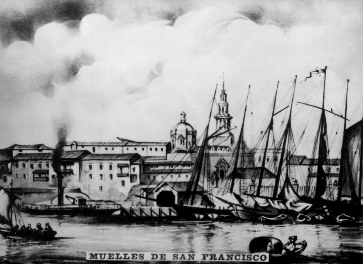 Dokken i San Francisco, 1800-tallet, 1920-tallet av Unbekannt