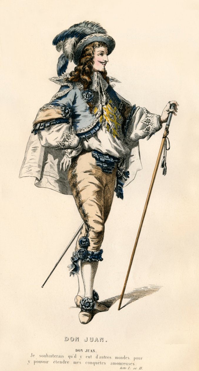 Don Juan, 1868. av Unbekannt