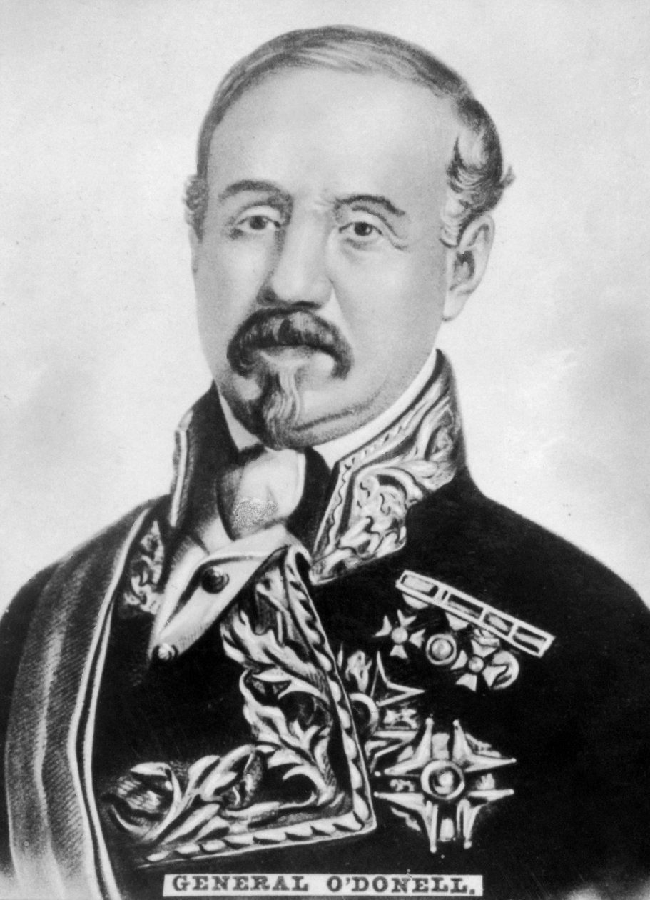 Don Leopoldo ODonnell y Jorris 1809-1867, spansk general og statsmann, c1910 av Unbekannt