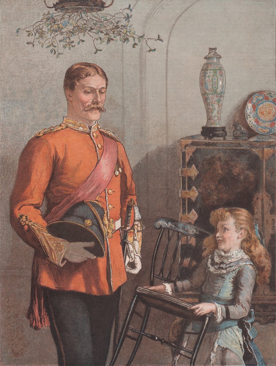 Ikke flytt, fra The Graphic Christmas Number, 1. desember 1884. av Unbekannt