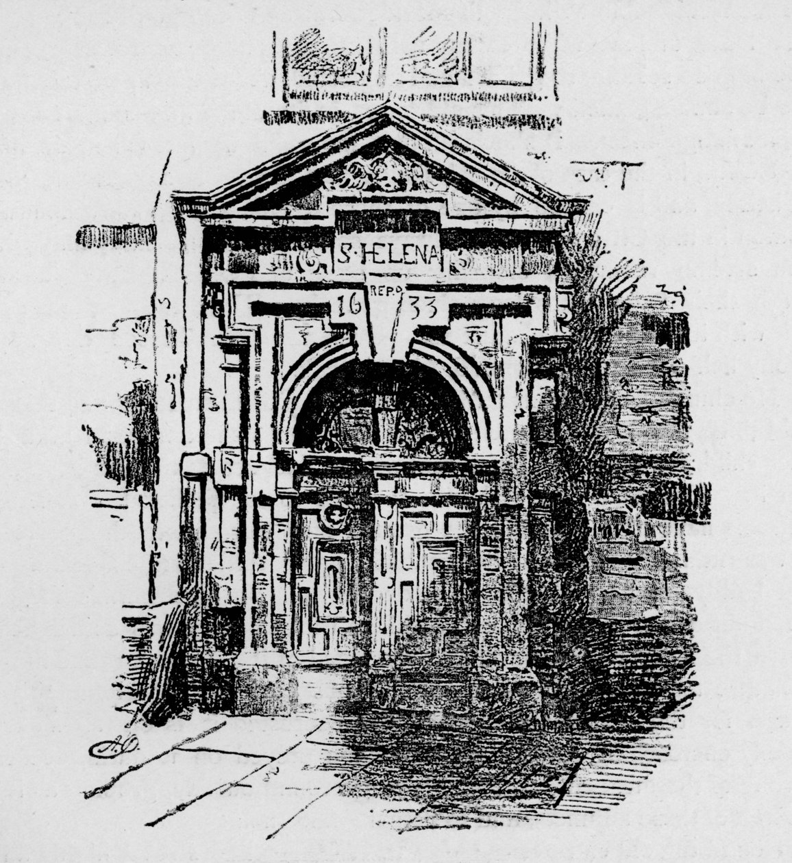 Doorway, St. Helens, 1890 av Unbekannt