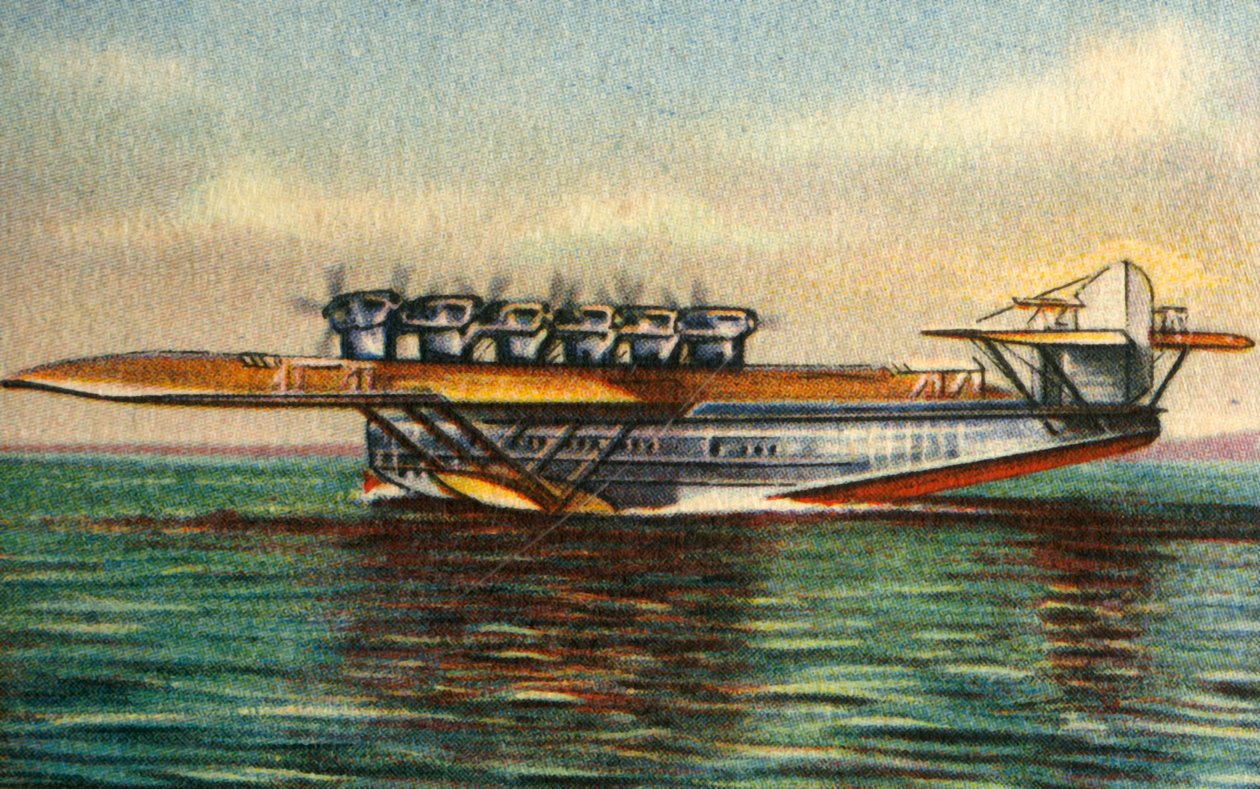 Dornier Do X II flybåt, 1920-tallet, 1932. av Unbekannt