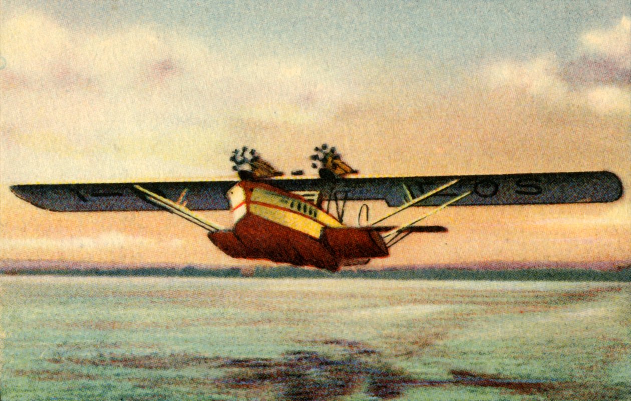 Dornier Superwal flybåt, 1920-tallet, 1932. av Unbekannt