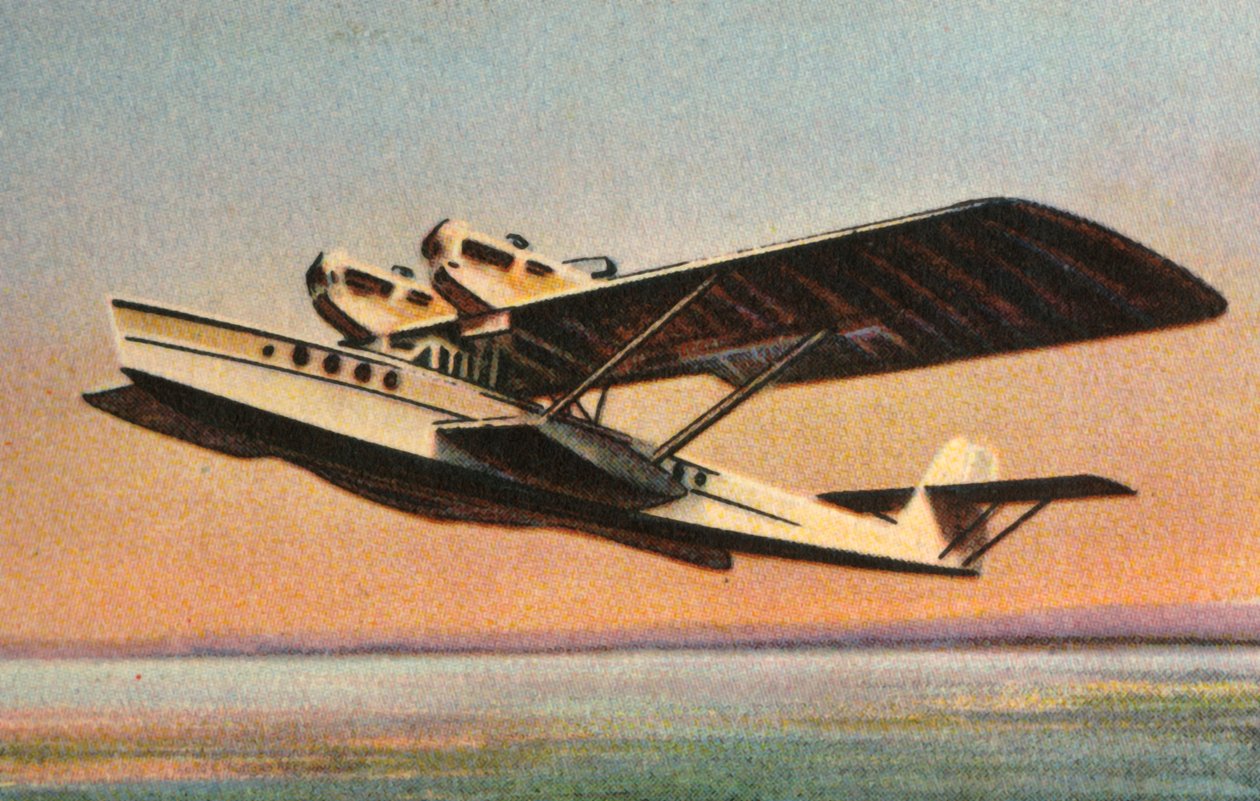 Dornier Superwal flybåt, 1920-tallet, 1932. av Unbekannt