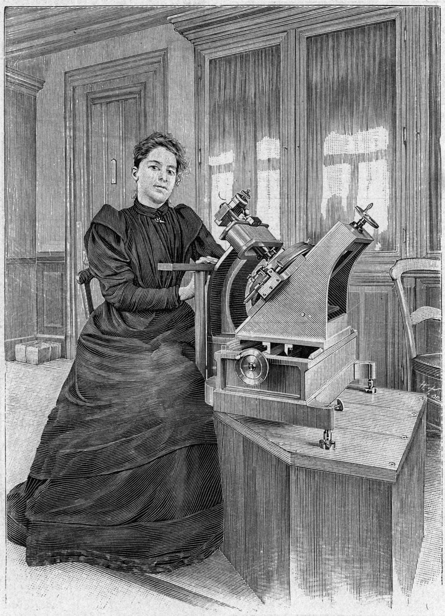 Dorothea Klumpke Roberts , amerikansk matematiker og astronom, 1903 av Unbekannt