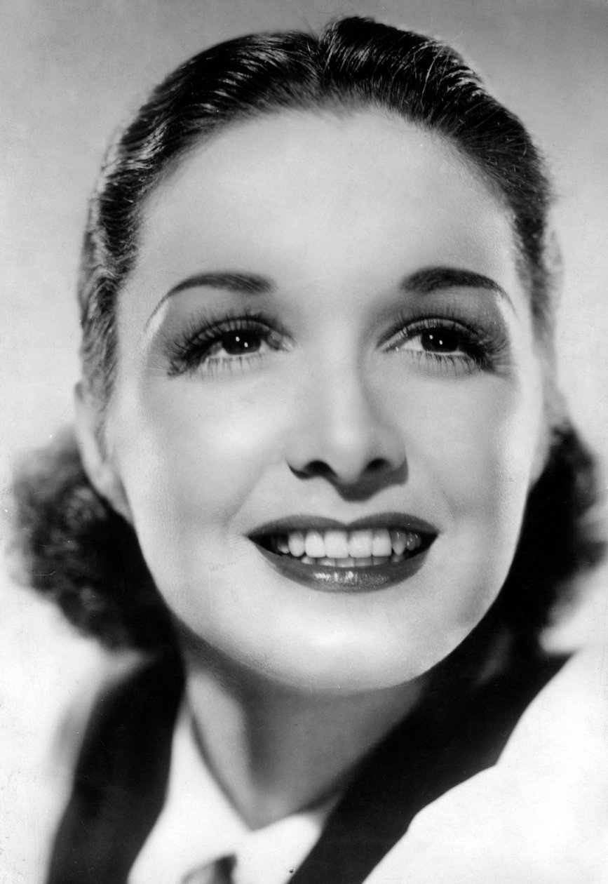 Dorothy Lamour 1914-1996, amerikansk skuespillerinne, c1930-c1940s av Unbekannt