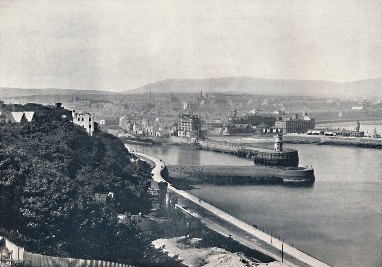 Douglas - Fra Douglas Head, 1895 av Unbekannt