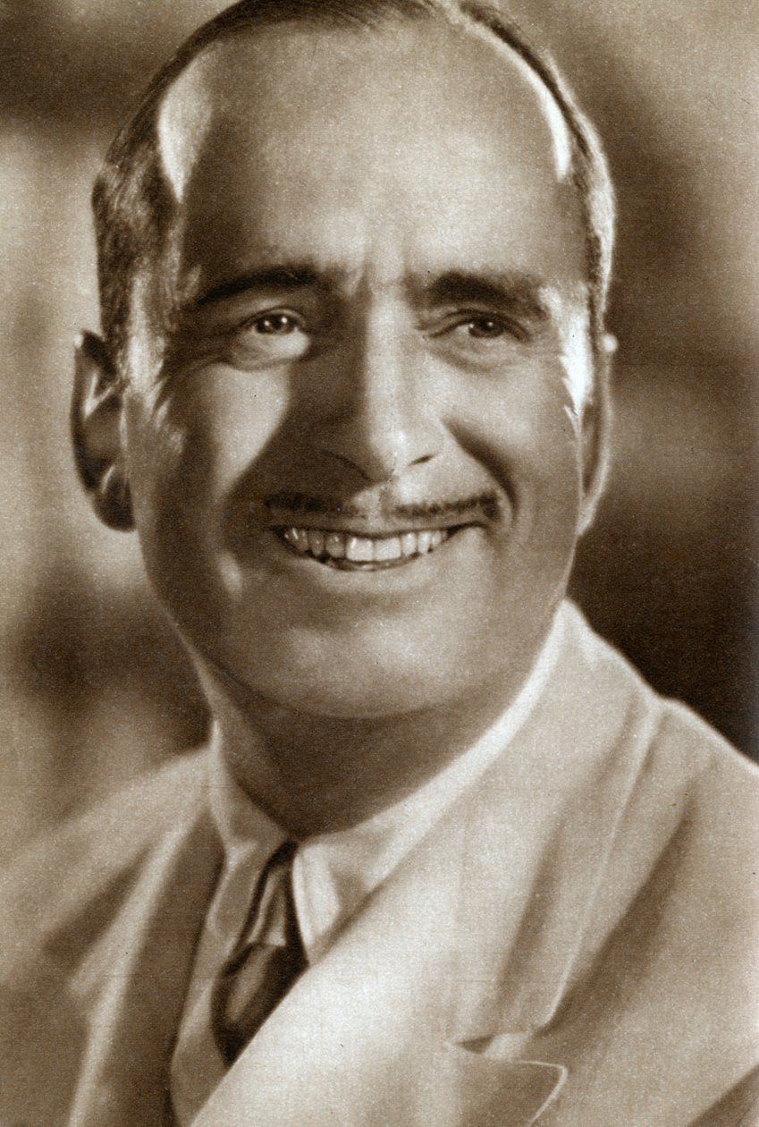 Douglas Fairbanks , amerikansk skuespiller, manusforfatter, regissør og produsent, 1933 av Unbekannt