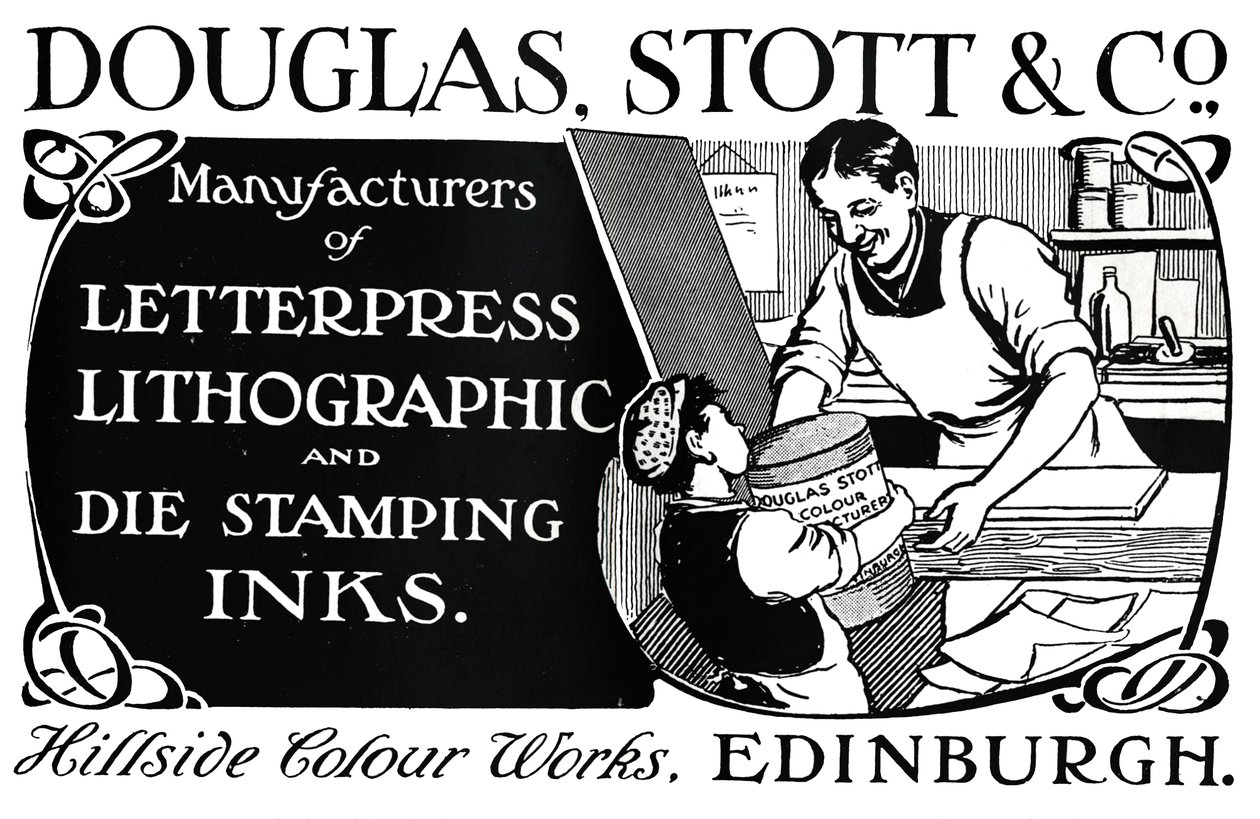 Douglas Stott & Co.-annonse, 1910 av Unbekannt