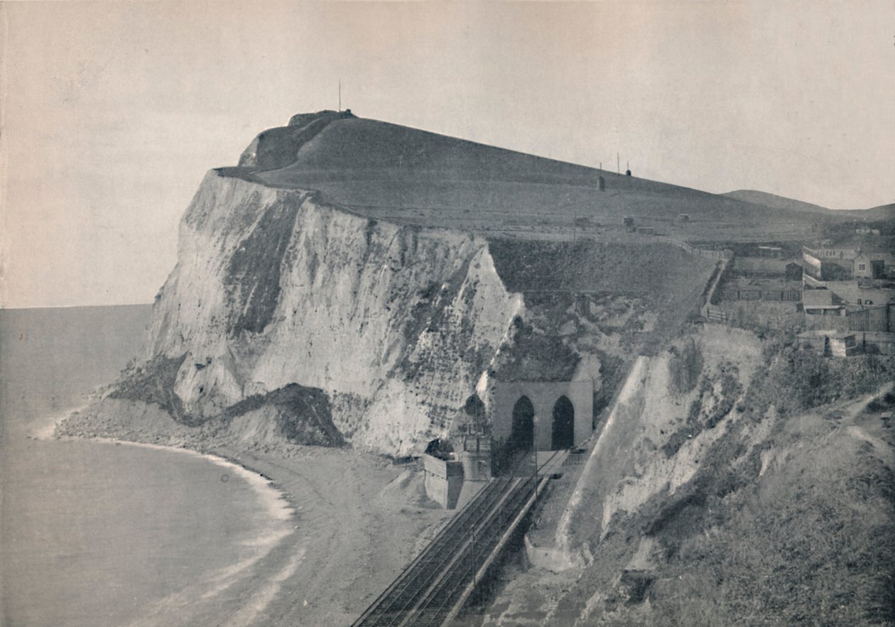 Dover - Tunnelen i Shakespeares Cliff, 1895 av Unbekannt