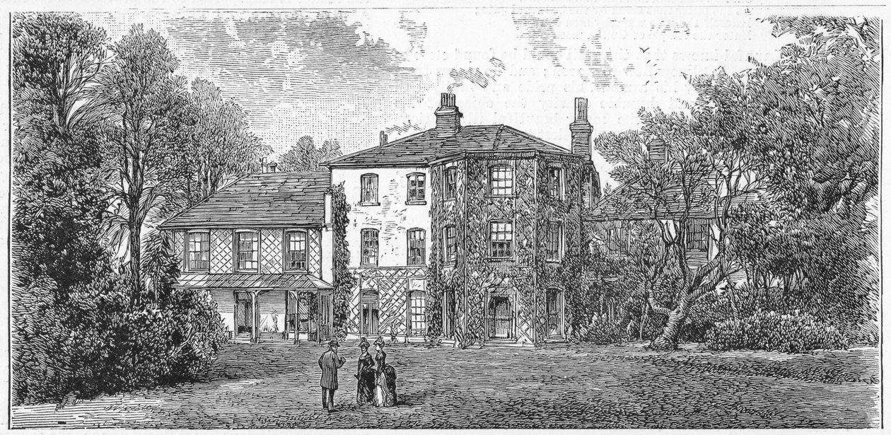 Down House, nær Beckenham, Kent, 1887 av Unbekannt