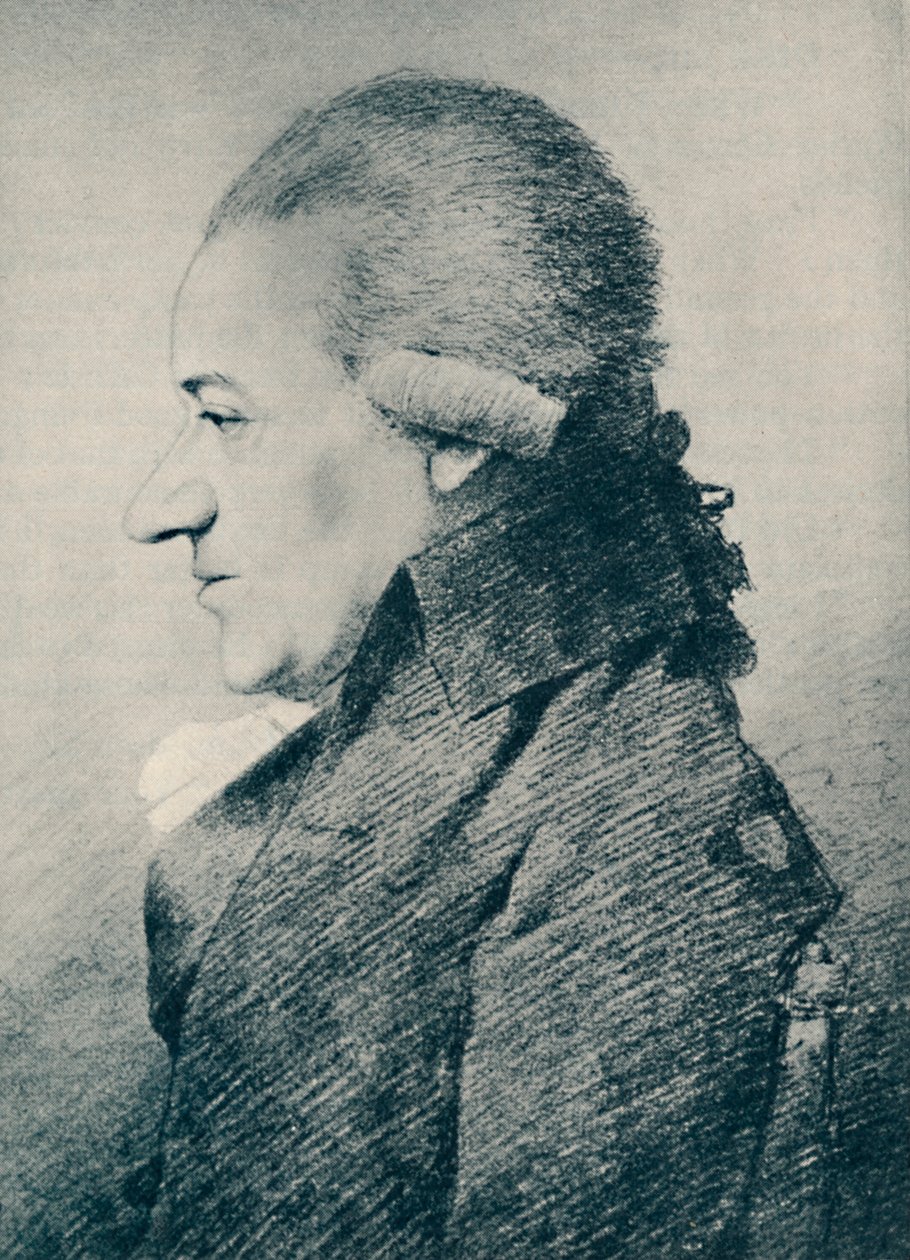 Dr. Charles Burney f. 1726, d. 1814, 1907 av Unbekannt