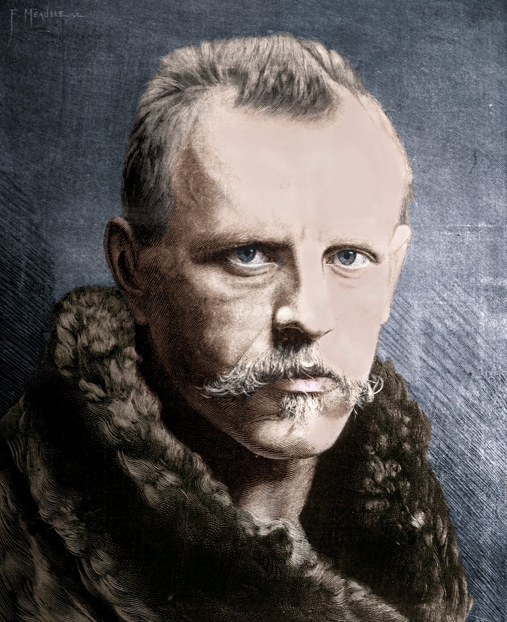 Dr Fridtjof Nansen, Norwegian Arctic Explorer, 1893 av Unbekannt