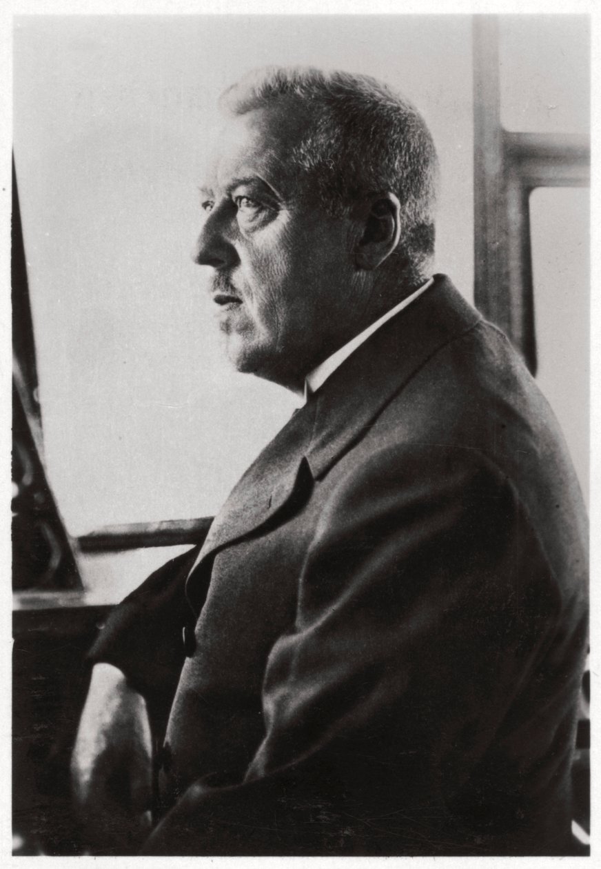 Dr Hugo Eckener, sjef for Zeppelin luftskipkonstruksjon, c1917-1933 1933 av Unbekannt