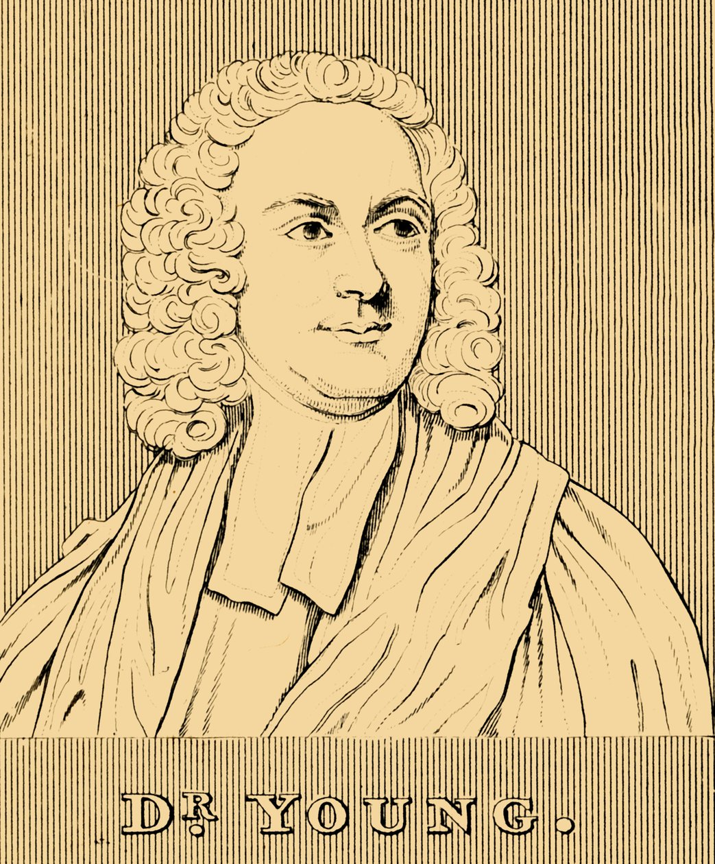 Dr. Young, c1683-1765, 1830. av Unbekannt