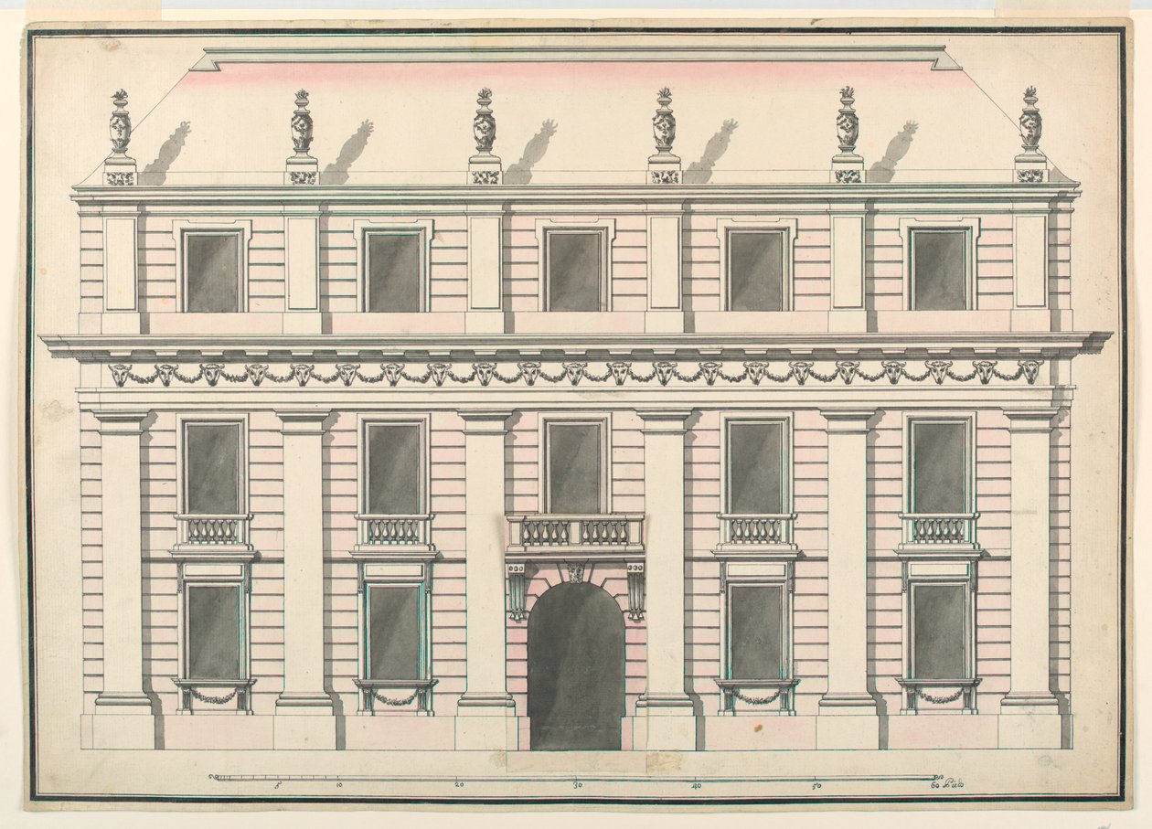 Tegning, 1770–90 av Unbekannt