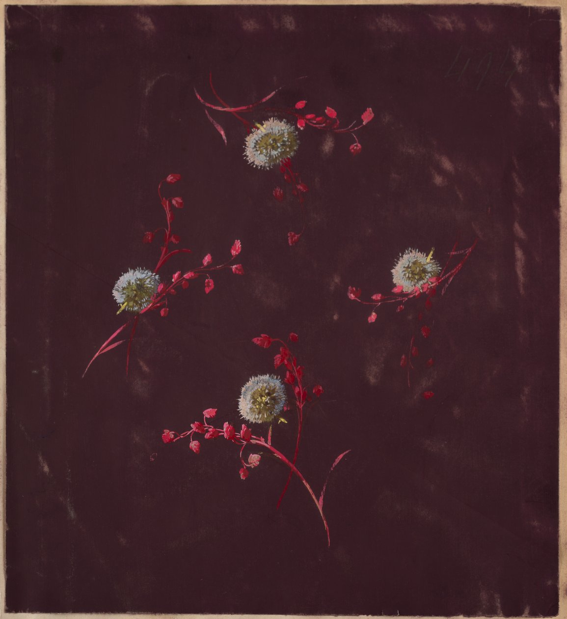 Tegning, fra Saint Germain - bind 1 og 2, ca. 1896 av Unbekannt