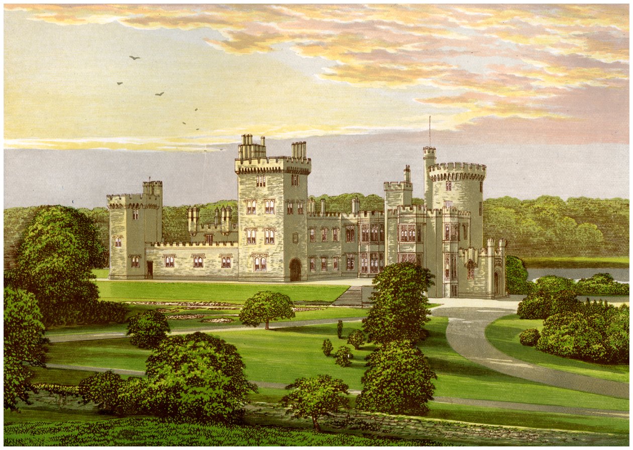 Dromoland, County Clare, Irland, hjemmet til Lord Inchiquin, c1880 av Unbekannt