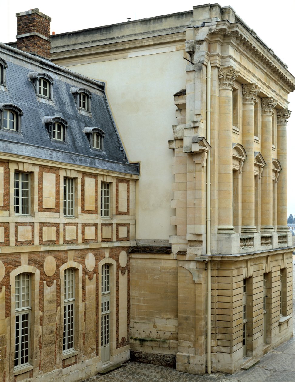 Dufour-huset sett fra sør, Chateau de Versailles, Frankrike av Unbekannt