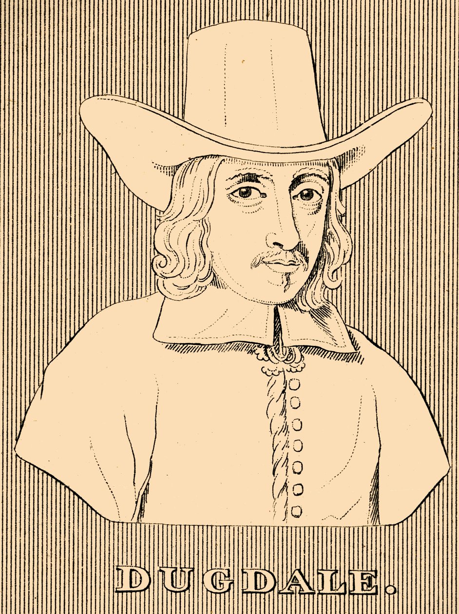 Dugdale, 1605-1686, 1830. av Unbekannt