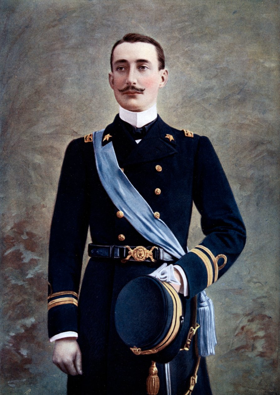 Duke of the Abruzzi, italiensk fjellklatrer og oppdagelsesreisende, sent på 1800-tallet – tidlig på 1900-tallet. av Unbekannt