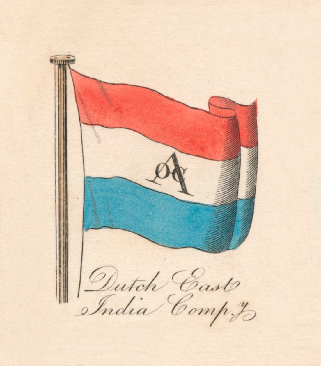 Det nederlandske østindiske kompani, 1838 av Unbekannt