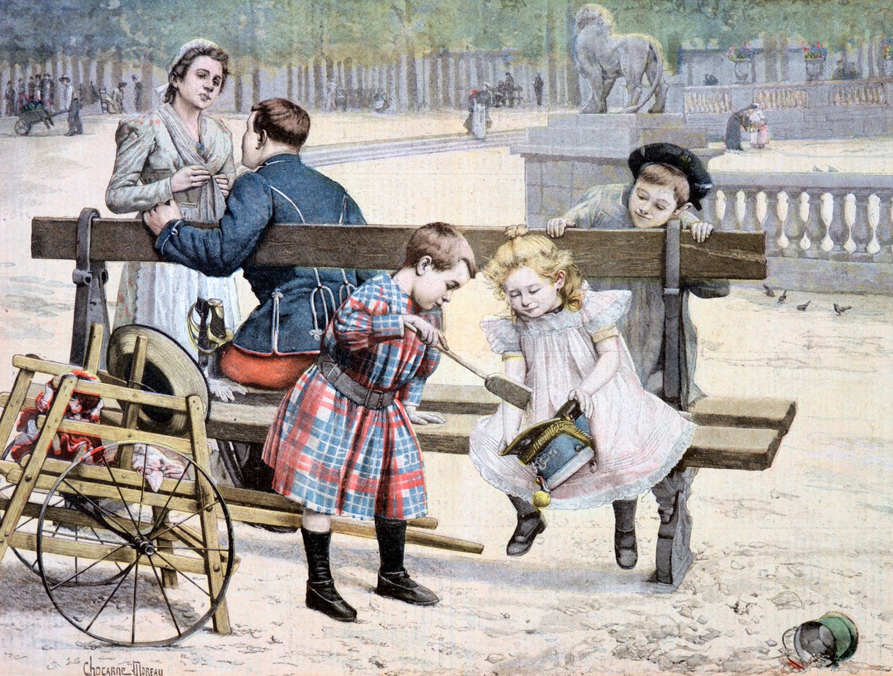 Hver tidsalder har sine gleder, 1895 av Unbekannt