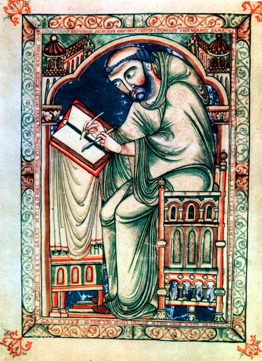 Eadwine the Scribe, ca midten av 1100-tallet av Unbekannt