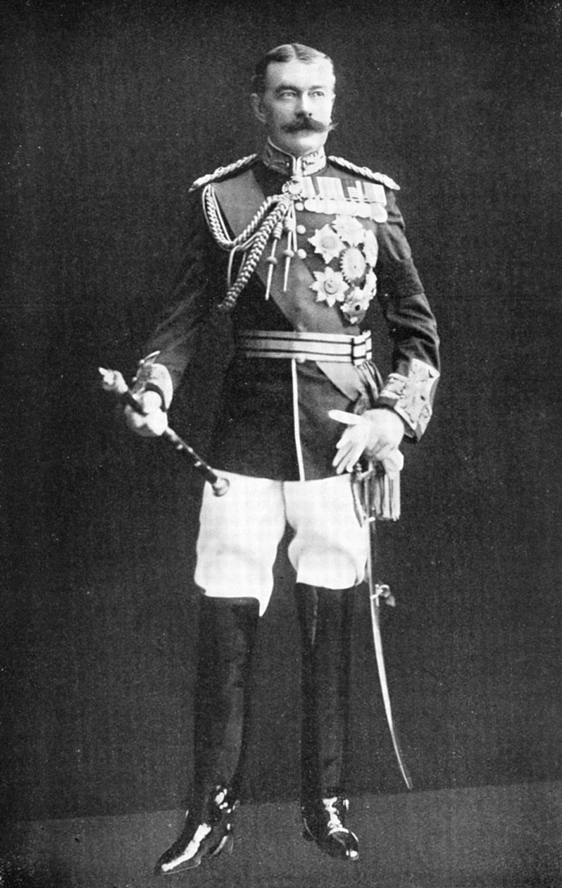 Earl Kitchener fra Khartoum, irskfødt britisk soldat og statsmann av Unbekannt