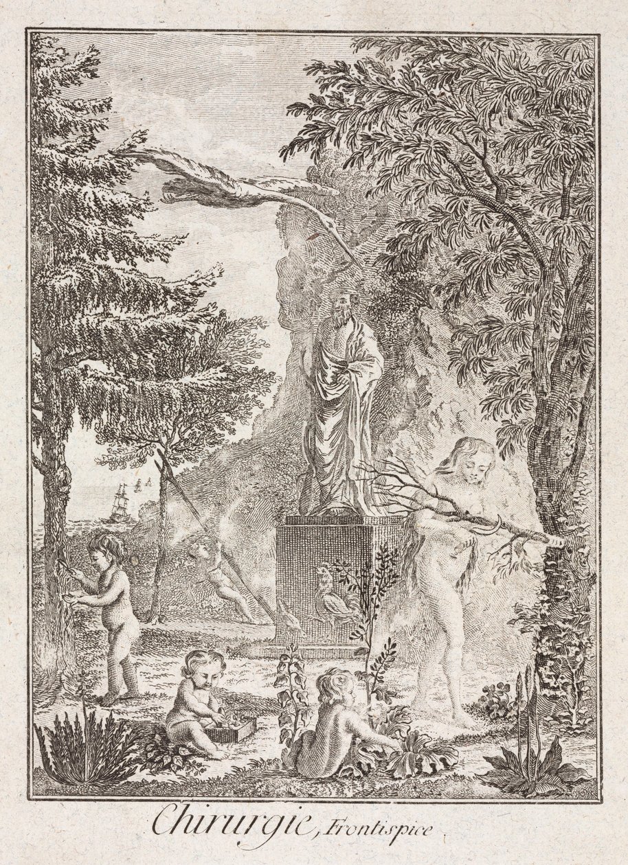 Tidlig-moderne allegorisk scene av Unbekannt