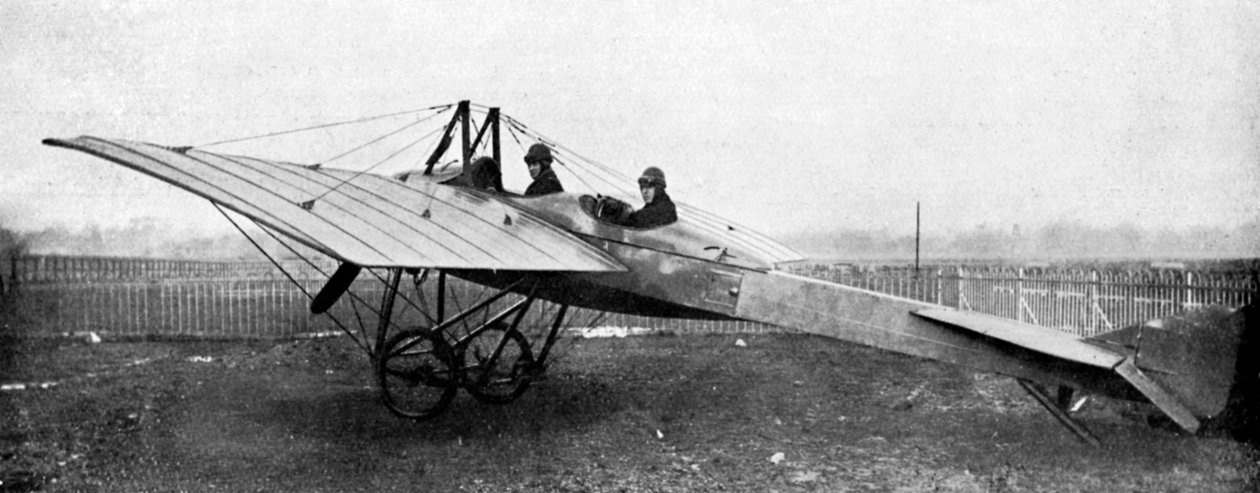 Tidlig monoplan, ca 1900-tallet av Unbekannt