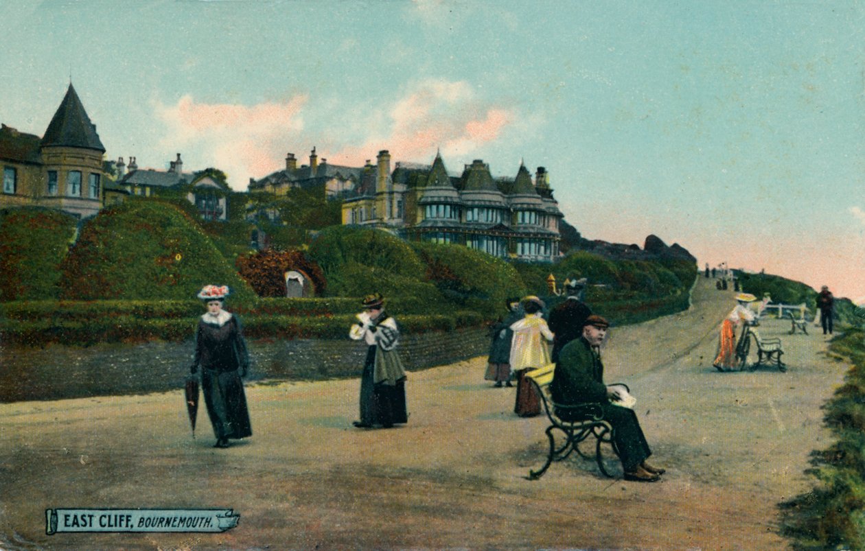 East Cliff, Bournemouth, c1905 av Unbekannt