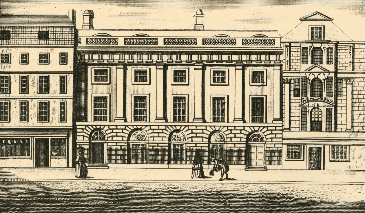 East India House, c1730-1800, 1925. av Unbekannt