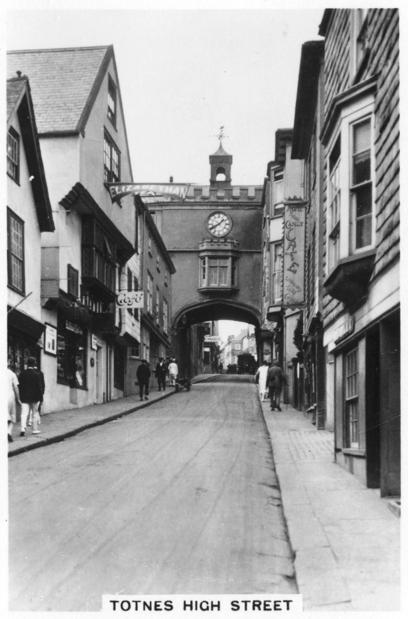 Eastgate, Totnes High Street, Devon, 1937 av Unbekannt