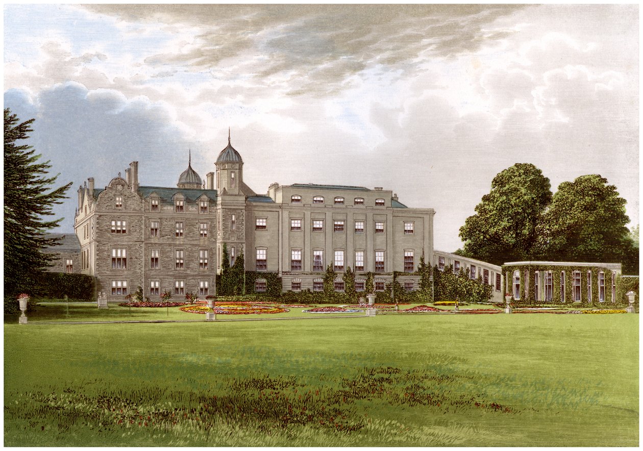 Eastwell Park, nær Ashford, Kent, hjemmet til hertugen av Edinburgh, c1880 av Unbekannt