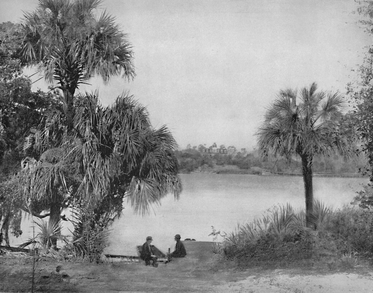 Eau Gallee, Indian River, Florida, c1897. av Unbekannt
