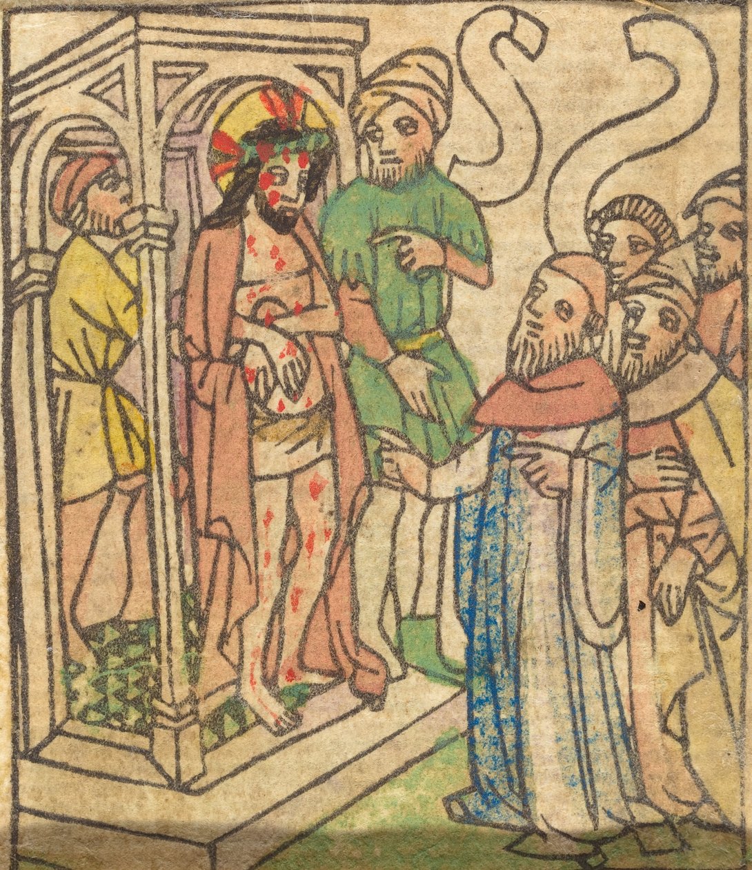 Se mannen [verso], ca. 14401450. av Unbekannt