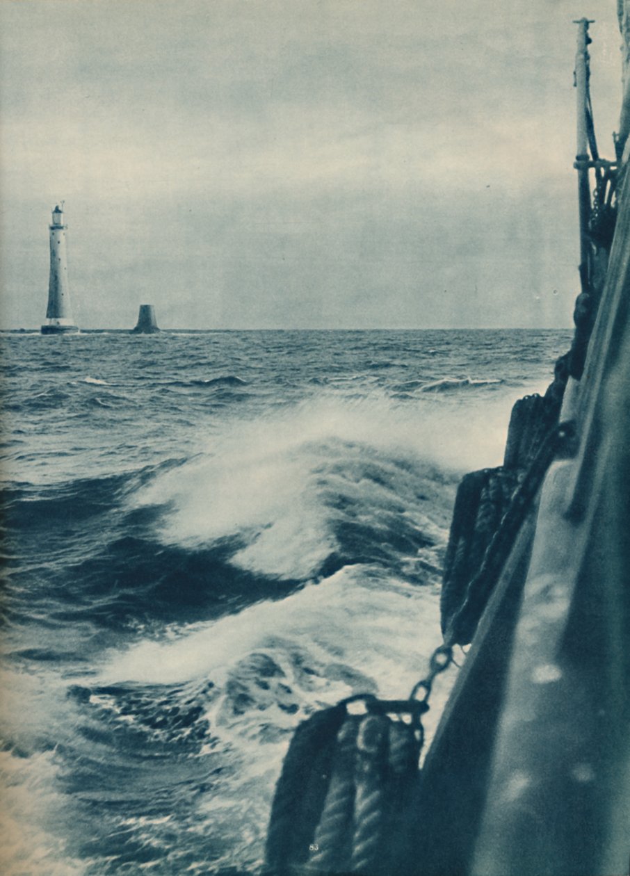 Eddystone fyrtårn, 1936 av Unbekannt
