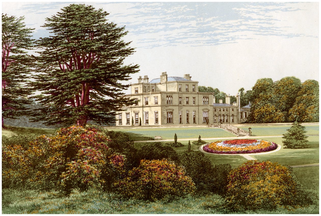 Eden Hall, Cumberland, hjemmet til Baronet Musgrave, c1880 av Unbekannt